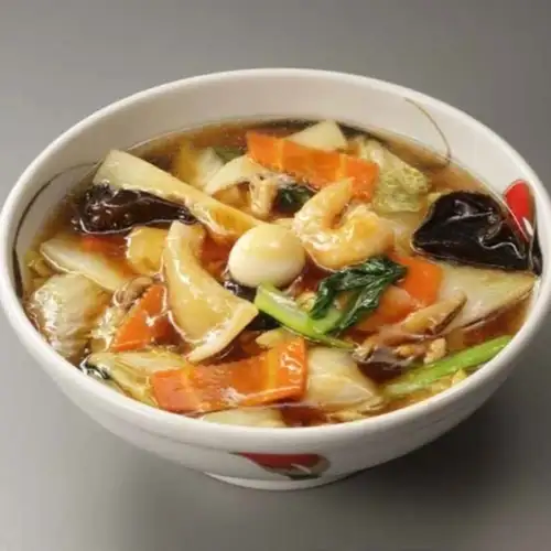 什锦蔬菜面汤