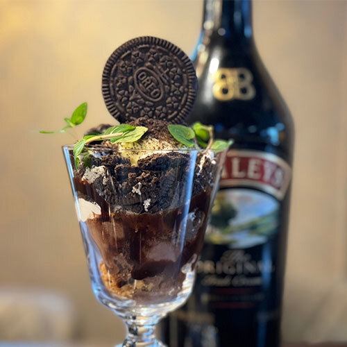 Oreo Ice Parfait for Adults