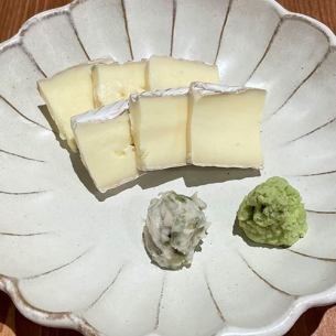 Matured Brie Cheese and Wasabi