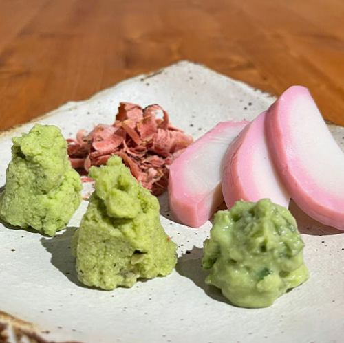 Tasting comparison of real wasabi