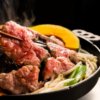 熟成ラム肉ジンギスカンセット（野菜付き）400g