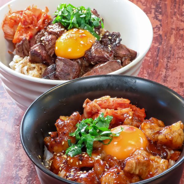 【おうちで本格派★】ボリューム満点のハラミ丼やホルモン丼などランチもディナーも楽しめるテイクアウト！