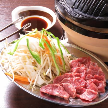 やわらか、ヘルシー。本場のジンギスカン◎希少部位も多数！
