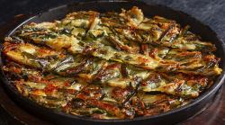 Seafood pancake