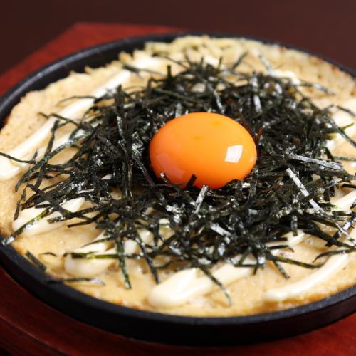 山イモ鉄板焼き