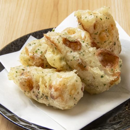 [Fried food] Fried chikuwa with seaweed