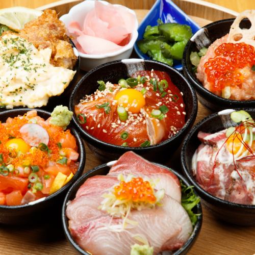 【小鉢丼ランチ】Aセット