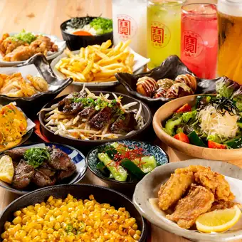 Special price for reservations between 12:00 and 15:00! We have sunken seating available! 2 hours of all-you-can-eat and drink (approximately 140 items) for only 2480 yen (tax included)♪