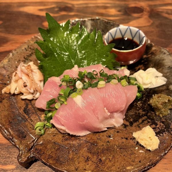 【逸品】　国産種鶏　むねたたき