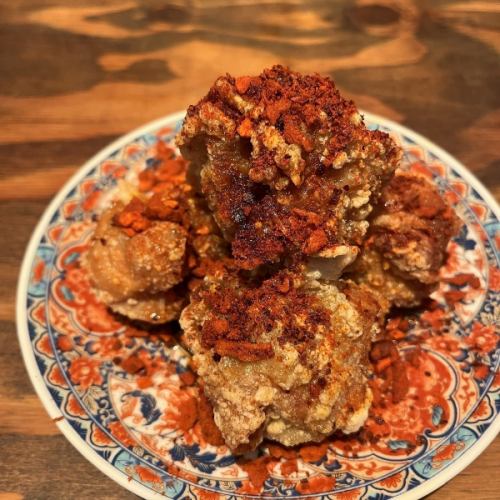【揚物】　若鶏の唐揚げ　-毛沢東スパイス-