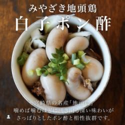 宮崎地鳥雞白配柚子醬