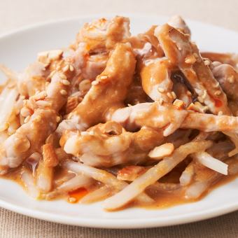 鸡颈肉沙拉