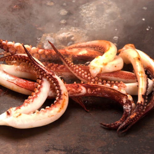 We also have a wide variety of seafood available.