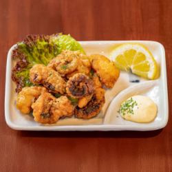 Deep-fried octopus