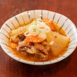 Boiled beef stew