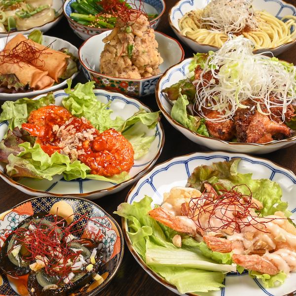 【自家製葱油の和え麺＆中華おつまみが豊富】各種200円(税込)～