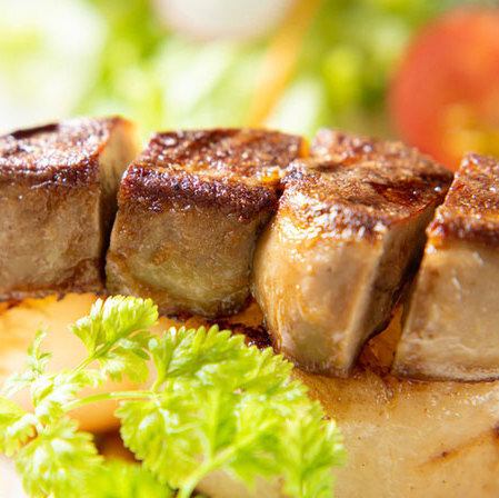 フォアグラと大根ソテー