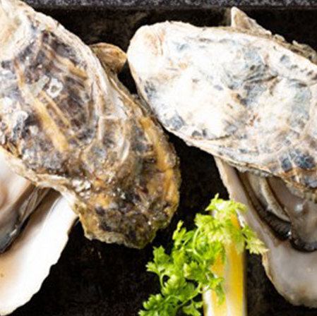 道産牡蠣の鉄板蒸し焼(1ケ)