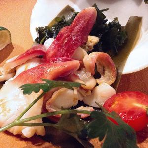 道産北寄貝のバター焼き