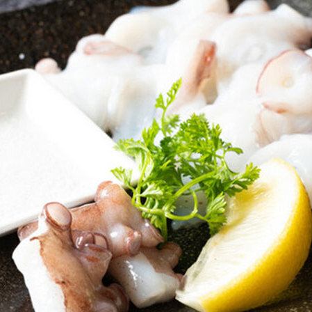 活タコ(炭焼or鉄板焼)