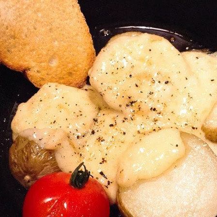 ホクホクポテトのラクレットチーズ