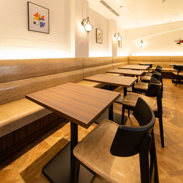 落ち着く照明の店内で、ゆったりとした時間をお過ごしください♪仕事帰りのご飯におすすめ♪