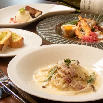 女子会や同僚と♪ドルチェ付き120分飲み放題コース　5000円(税込)