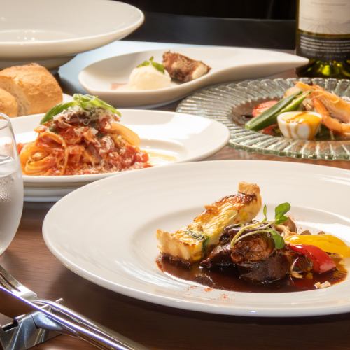本格イタリアンを味わえるAコース♪