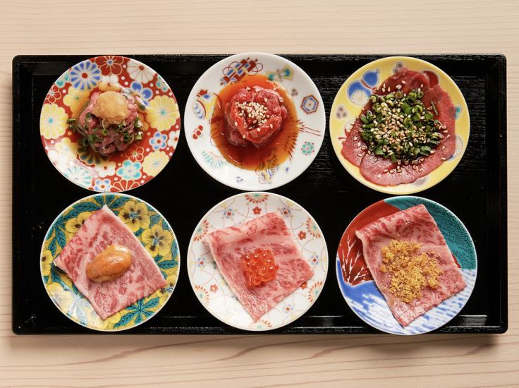 We offer over 20 types of yukhoe and sashimi menus.