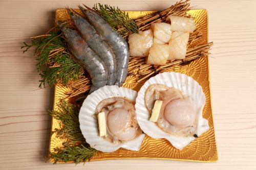 Deluxe seafood platter