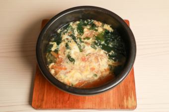 Homemade seaweed soup