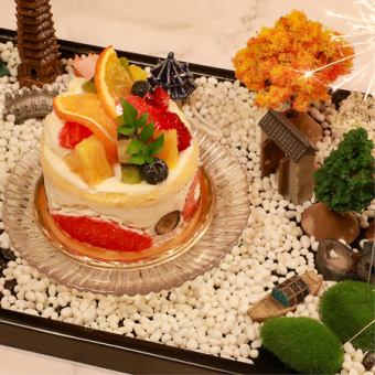 For that special day ☆ Anniversary course 7,500 yen (7 special dishes + 3 types of yukhoe + 11 types of meat + dessert)