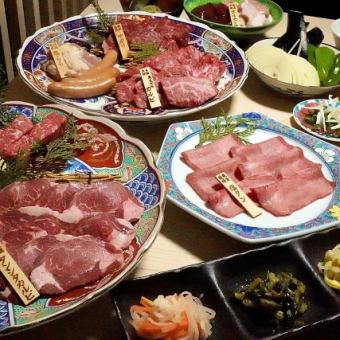 《2H飲み放題付》幹事必見！宴会におすすめ☆幹事コース6,000円 (逸品8種＋生1種+肉8種+甘味)