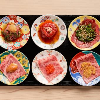 ランチタイム【豪華】会食・大切な日に 京の階段盛り+6種の生刺盛り 蓮蔵 “極み”コース8500円