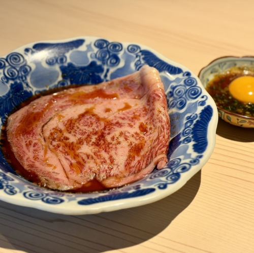 【A4特級】 黒毛和牛すき焼き風１枚サーロイン