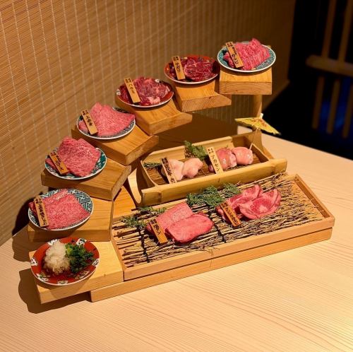 SNSで話題!京の階段盛り