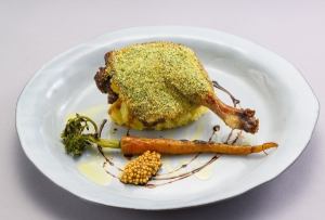 カモ肉のコンフィ/マッシュポテト・ヴィンコット