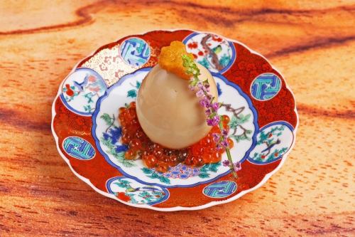 반숙 달걀 성게 얼마 / 성인 치타라 각