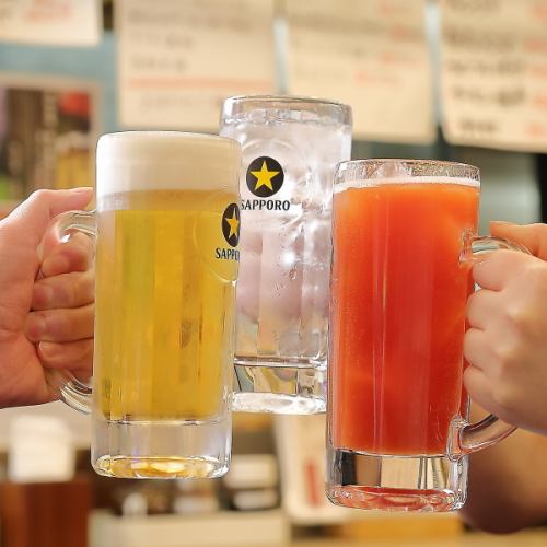 飲み放題メニューもご用意致しております♪