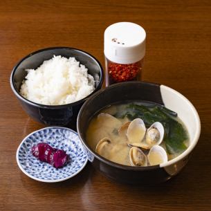 貝汁定食(４月～９月限定)