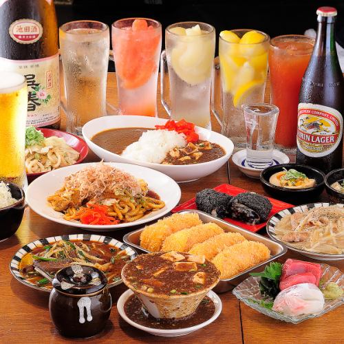 当店大人気の食べ飲み放題4,000円(税込)～