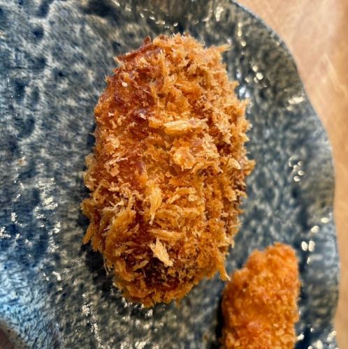 限定一〇個 特大カキフライ