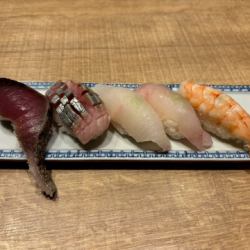おまかせ五点握り盛り