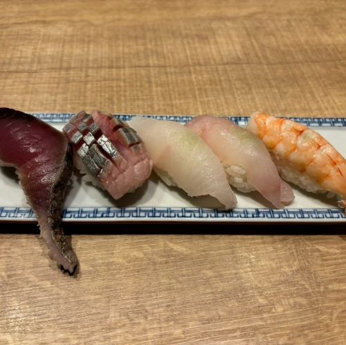 おまかせ五点握り盛り