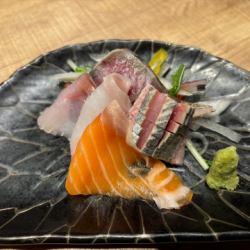 おまかせ刺身五点盛り 一切れずつ