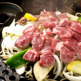 飲放1.5時間付【ラムラムコース】(ジンギスカン大盛）