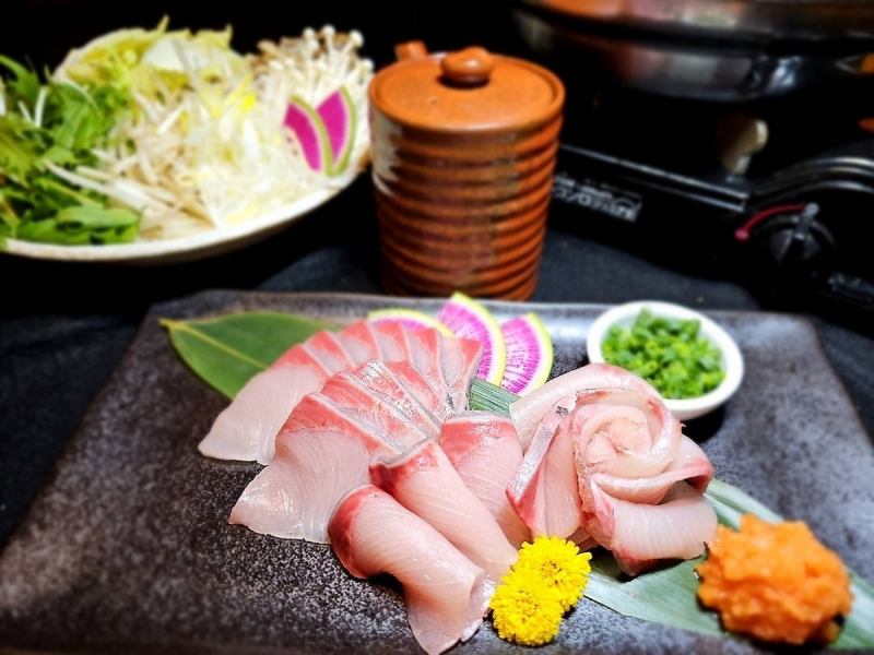 期間限定　数量限定の絶品ブリしゃぶセット