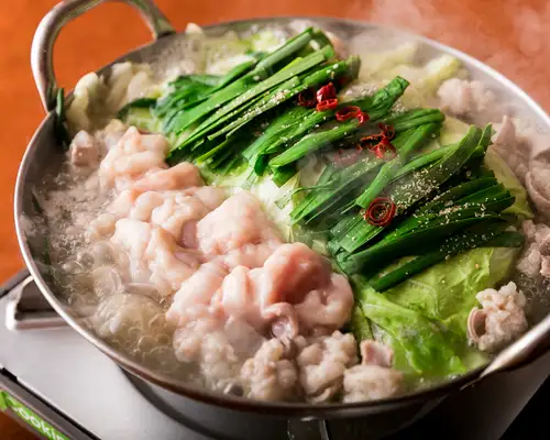 When you think of Tasuki, you think of motsunabe (offal hot pot)!