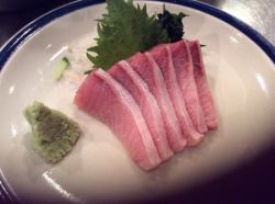 Yellowtail sashimi