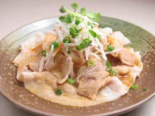 能登豚のしゃぶしゃぶ
